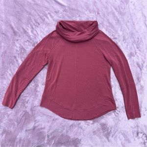 Comfy Red Pullover Turtleneck Sweater